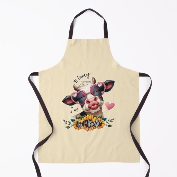 Item preview, Oh Honey, I am that Heifer - Cute Kissing Cow designed and sold by binspired2shop.