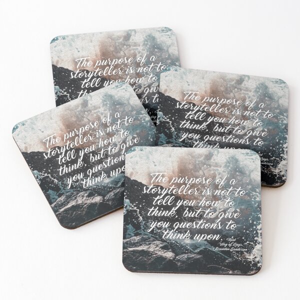 Item preview, Way of Kings Quote designed and sold by amandabradburn.