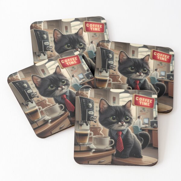 Item preview, The Cat needs more coffee designed and sold by lavka-xd.