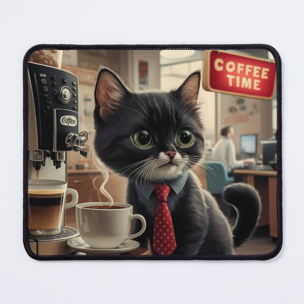 Item preview, The Cat needs more coffee designed and sold by lavka-xd.