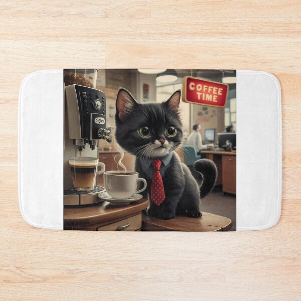 Item preview, The Cat needs more coffee designed and sold by lavka-xd.