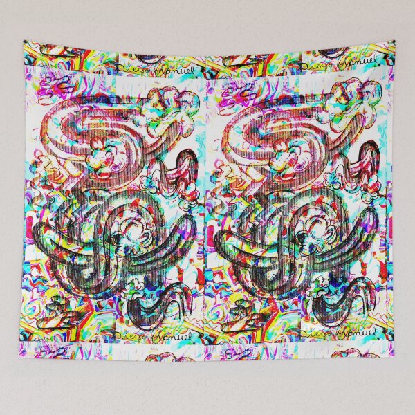 Item preview, Clouds, tongues and rainbows  2025 designed and sold by Diego Manuel Rodriguez.