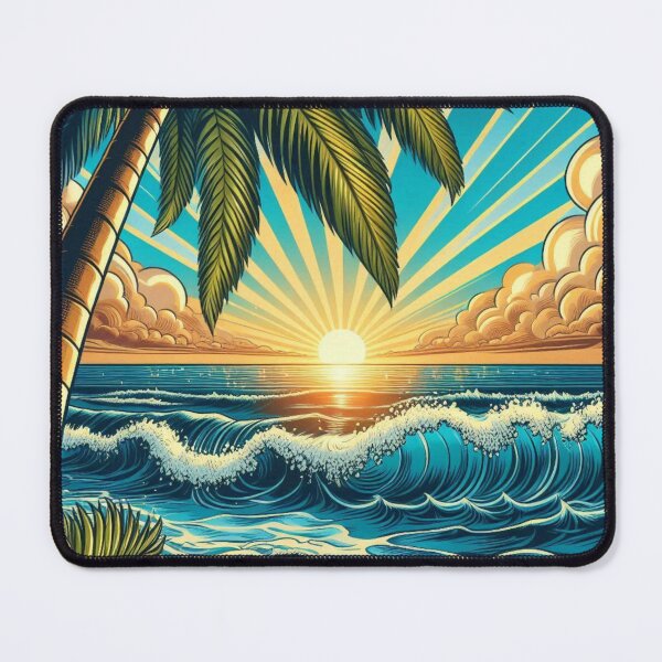 Item preview, Tropical Beach Vibes: AI Comic Design with Young Coconut – Perfect for Relaxed Vacation Clothing & Accessories designed and sold by knalpot-design.