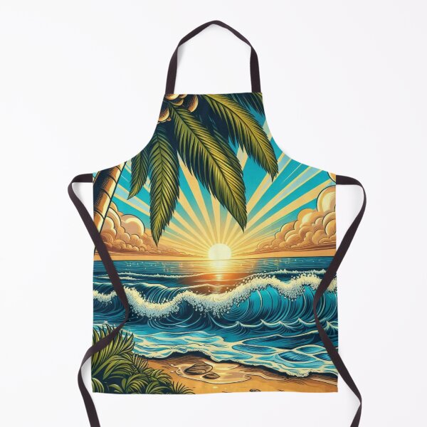 Item preview, Tropical Beach Vibes: AI Comic Design with Young Coconut – Perfect for Relaxed Vacation Clothing & Accessories designed and sold by knalpot-design.