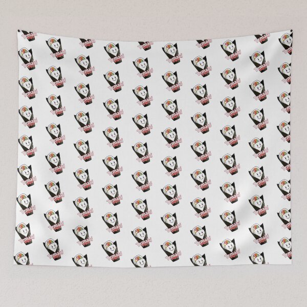 Item preview, Temaki Sushi Sticker Kawaii Japanese Food Illustration designed and sold by SaavedraDesign.