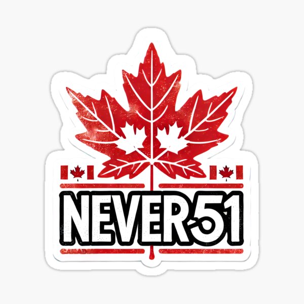Aperçu de l'œuvre Canada : Jamais 51 ! créée et vendue par PinUpPizzazz.