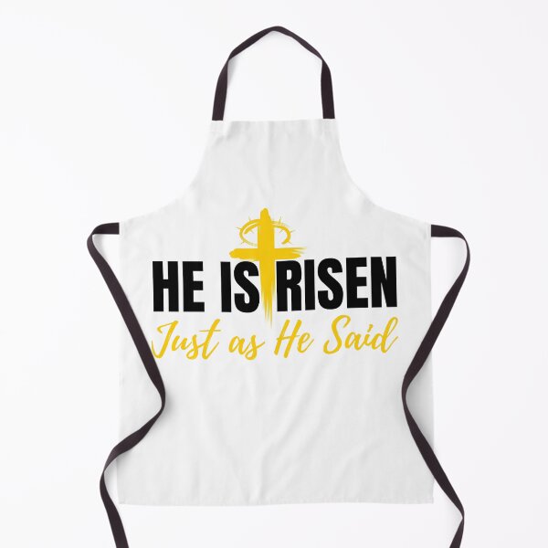 Item preview, He is Risen, Just As He Said Christian Faith Design designed and sold by Raise2Shine.