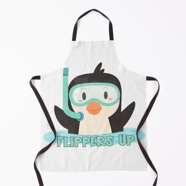 Item preview, Flippers Up Penguin designed and sold by Lori Winslow Designs.