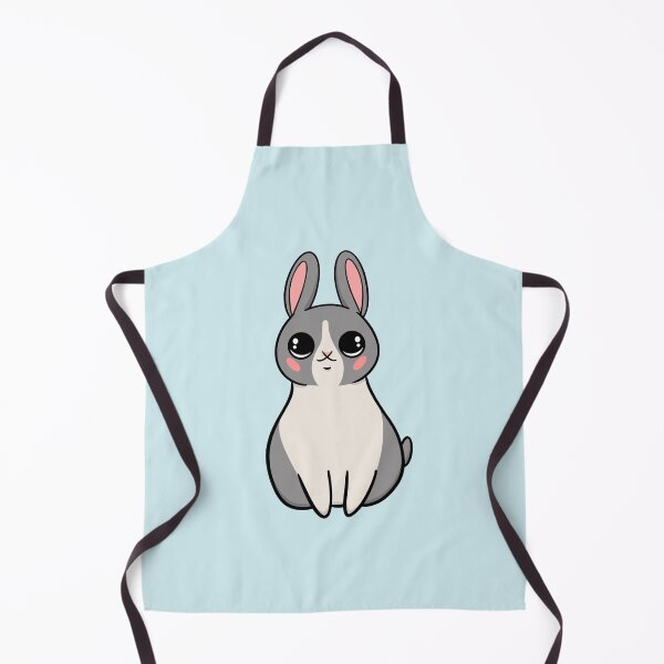 Item preview, Adorable Gray Dutch Bunny designed and sold by makell-creates.