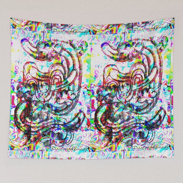 Item preview, Clouds, tongues and rainbows  2025 designed and sold by Diego Manuel Rodriguez.