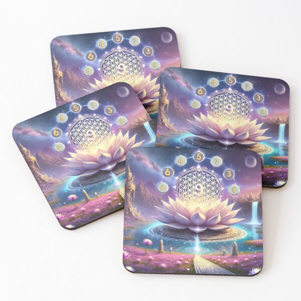 Item preview, The Lotus Flower of Sacred Numbers Temple 001L3P191TH8 designed and sold by OsirizyahDesign.