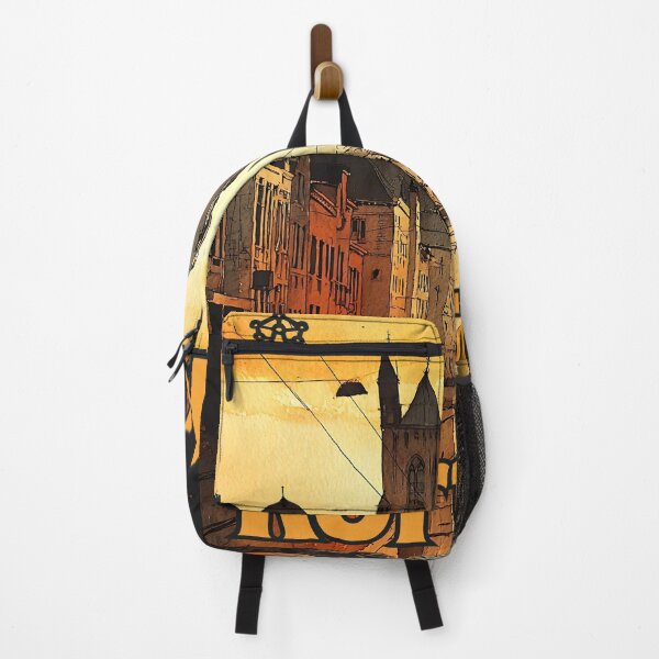 Item preview, Kortrijk Sunset City Poster – Belgium Urban Travel Art designed and sold by TuncGK.