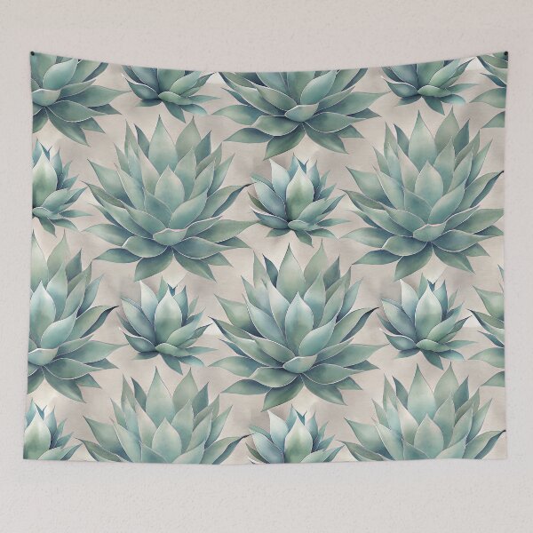 Item preview, Tequila Agave Bloom Print designed and sold by dulceguavashop.