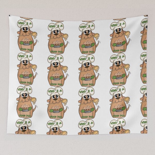 Item preview, Who's a Good Dog? Cooking a Pie designed and sold by Lori Winslow Designs.