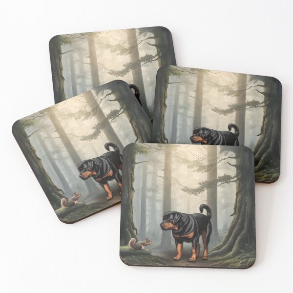 Item preview, Rottweiler Forest Friend designed and sold by NikkiBear67.