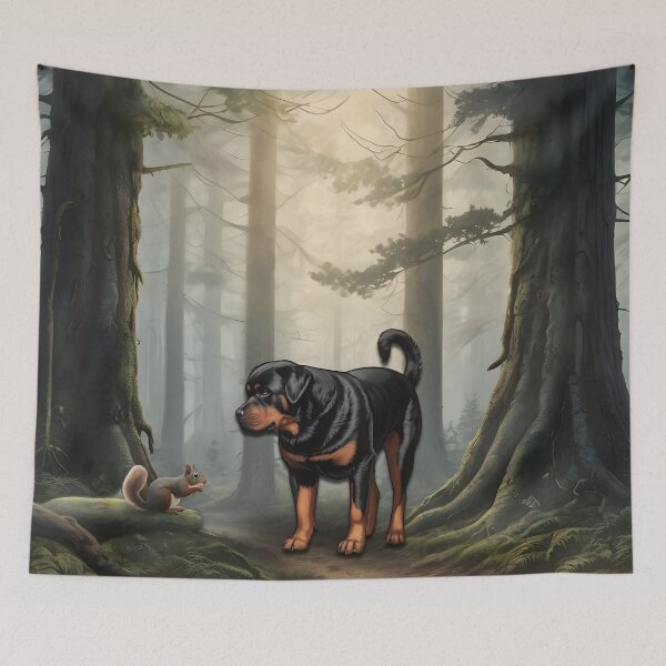 Item preview, Rottweiler Forest Friend designed and sold by NikkiBear67.