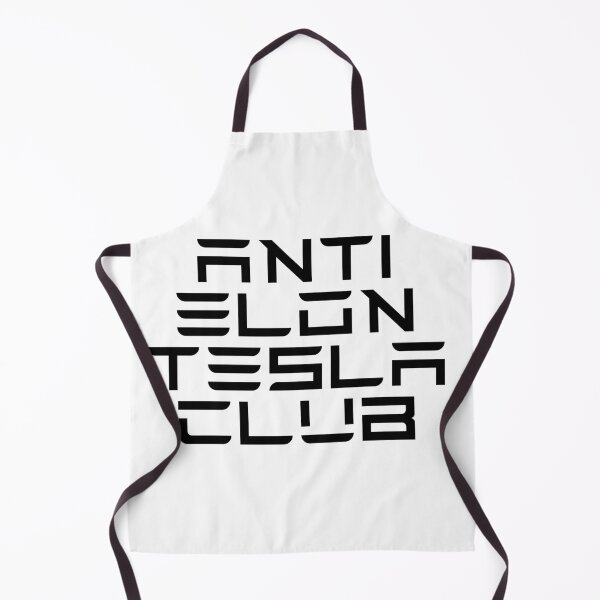 Item preview, anti elon tesla club, tesla font style  designed and sold by BrightNook.