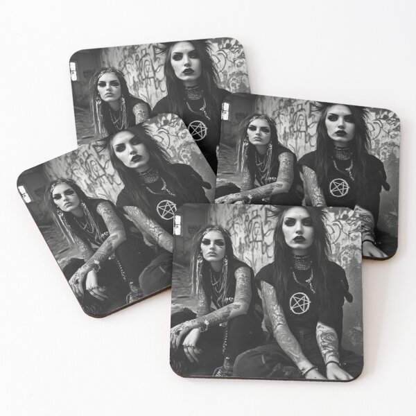 Item preview, Dark Goth Metal Rockers  designed and sold by TheDarkWardrobe.