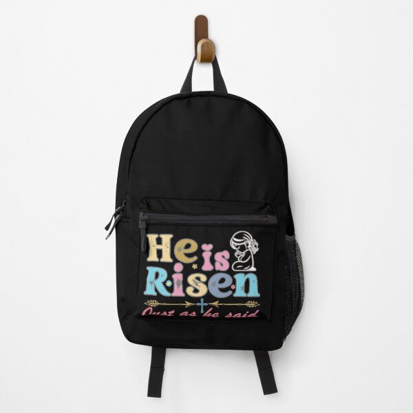 Item preview, He is Risen, Just As He Said Christian Faith Design designed and sold by Raise2Shine.