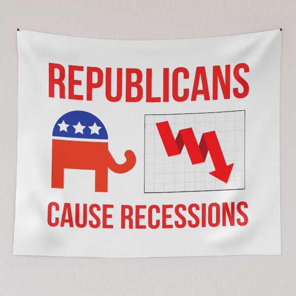 Item preview, Republicans cause recessions  designed and sold by Rachel the Artist .