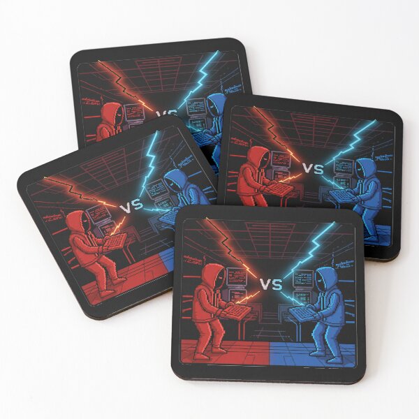 Item preview, Red vs Blue Hackathon! designed and sold by mukraker.