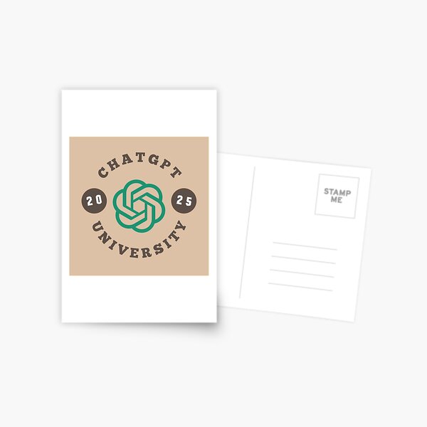 Item preview, ChatGPT UNIVERSITY 2025 designed and sold by teacherpeiyuan.