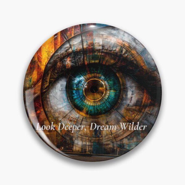 Artikelvorschau, Schau tiefer, träume wilder – Cyber Eye Vision Art entworfen und verkauft von WatchesAndMore.