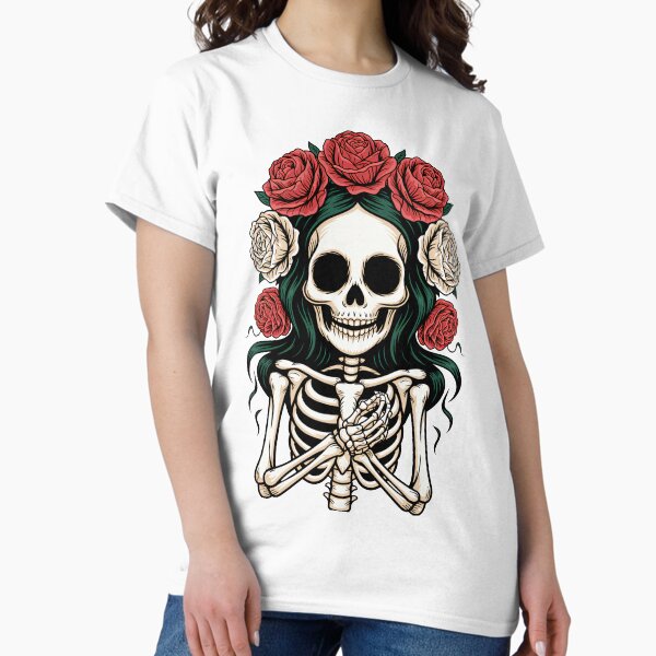 Item preview, Dark streetwear inspired by Santa Muerte. designed and sold by NoirElite.
