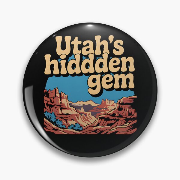 Item preview, Utah’s Hidden Gem – Red Retro Travel  designed and sold by Fragy72.
