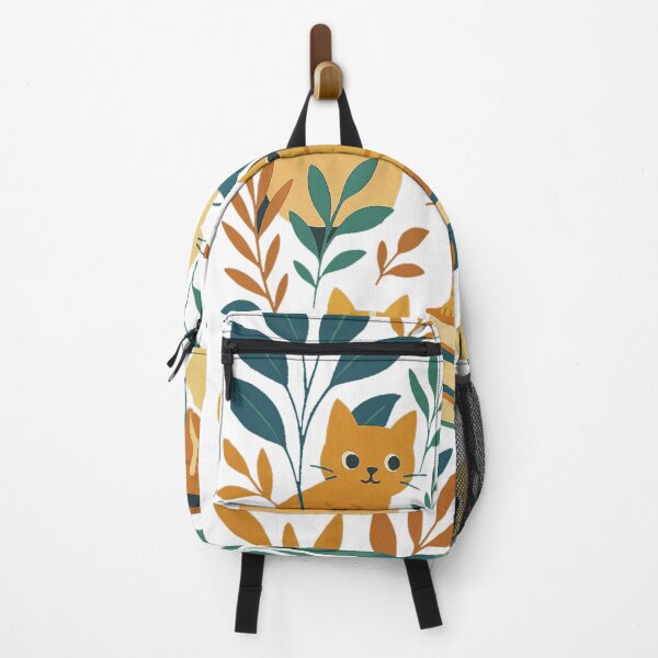 Item preview, Cats among plants and on books designed and sold by Mahilis.