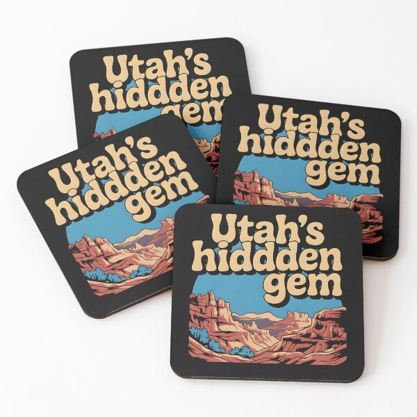 Item preview, Utah’s Hidden Gem – Red Retro Travel  designed and sold by Fragy72.