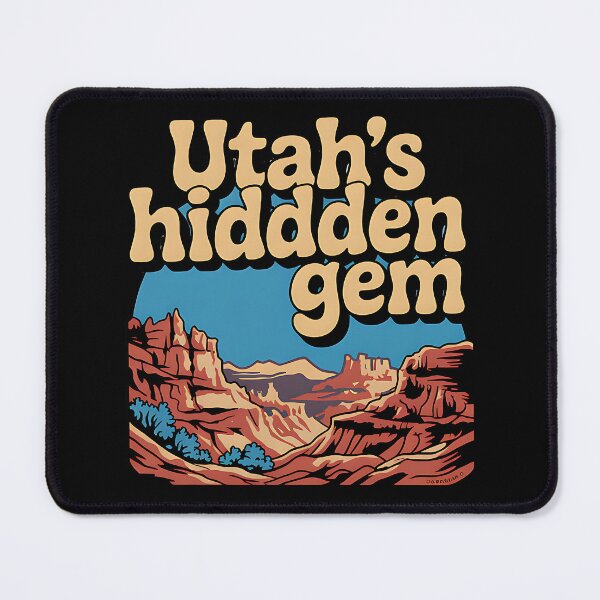 Item preview, Utah’s Hidden Gem – Red Retro Travel designed and sold by Fragy72.