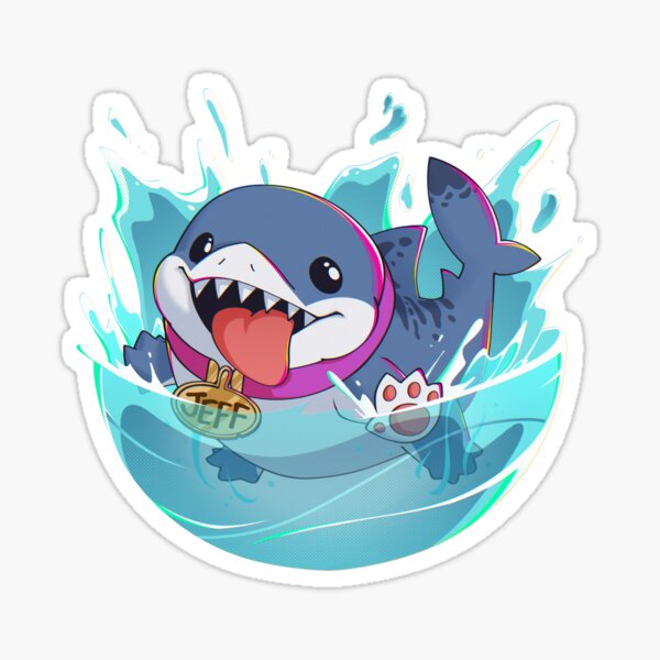 Item preview, Marvel Rivals: Jeff the Land Shark designed and sold by kailynvrse.