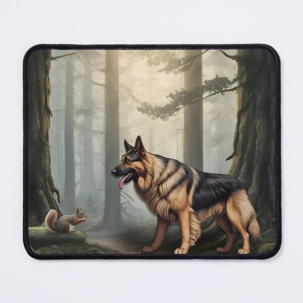 Item preview, German Shepherd Forest Friend designed and sold by NikkiBear67.