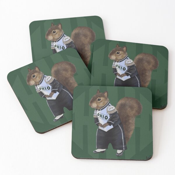 Item preview, OHIO Marching Band Squirrel designed and sold by ValleyRamArts.
