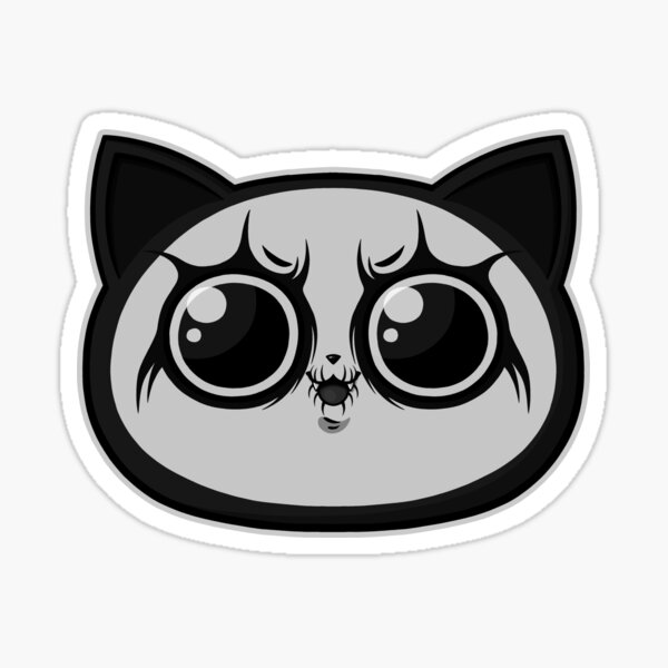 Item preview, dani metalhead kitty (cradle of filth) designed and sold by BaksuzArt.
