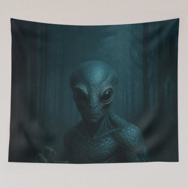 Item preview, Realistic Sci-Fi Aquatic Alien in Futuristic Ocean Habitat designed and sold by PrometheusStyle.