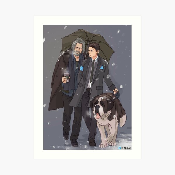 Partners. Art Print