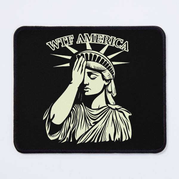 Item preview, Politicial Statue of Liberty facepalm designed and sold by beAwareShop.