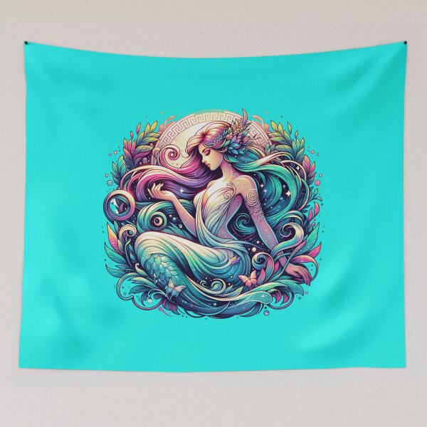 Item preview, Mystic Water Nymph Fairy Artwork designed and sold by AnalajiaDesigns.