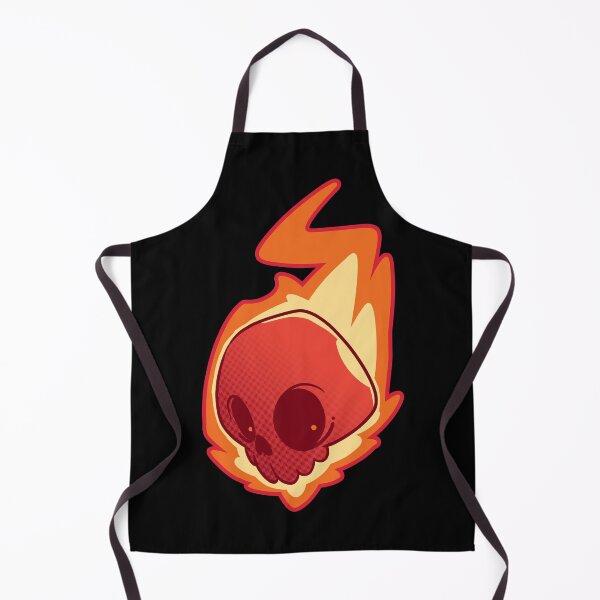Item preview, FLAMING SKULL, cute skull designed and sold by EYESORE ART.