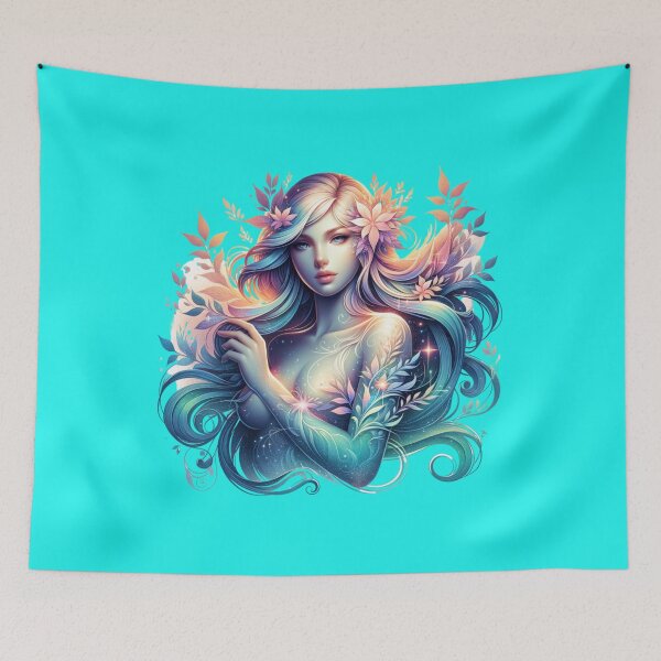 Item preview, Majestic Water Nymph Fairy Artwork designed and sold by AnalajiaDesigns.
