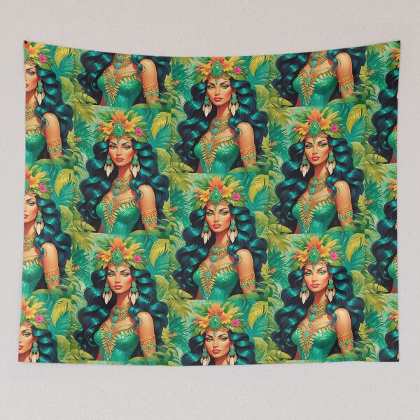 Item preview, Ava Goddess of Jungle designed and sold by Anamcaradivine.