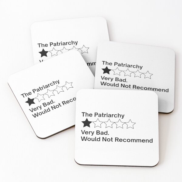 Item preview, The Patriarchy Very Bad Would Not Recommend designed and sold by Alberto Dominguez.