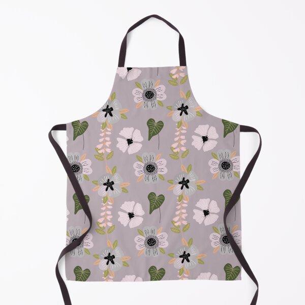 Item preview, Liliac floral pattern - white flowers, lake leaves and pink wildflowers - girly fairycore aesthetic designed and sold by Fantasy Cache.