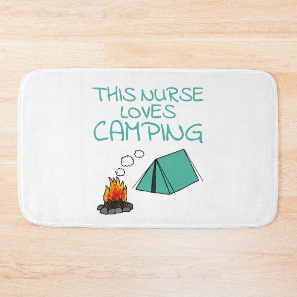 Item preview, This Nurse Loves Camping, Summer Vacation designed and sold by doodlerob.