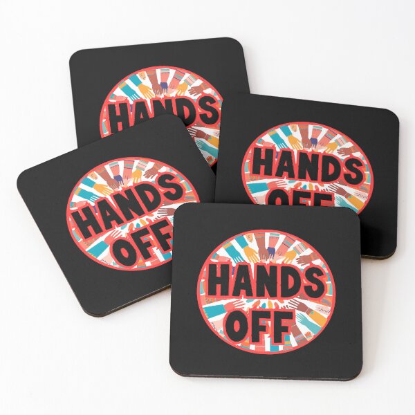 Item preview, Hands Off Protest funny gifts for activists designed and sold by crazygingercat.