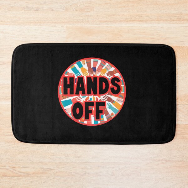 Item preview, Hands Off Protest funny gifts for activists designed and sold by crazygingercat.