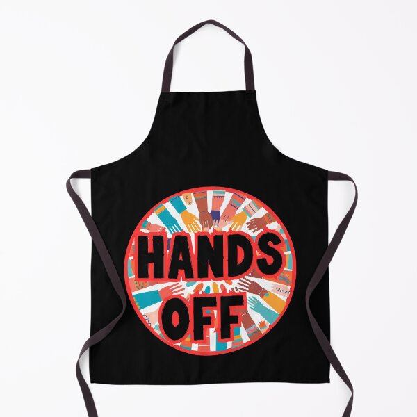 Item preview, Hands Off Protest funny gifts for activists designed and sold by crazygingercat.