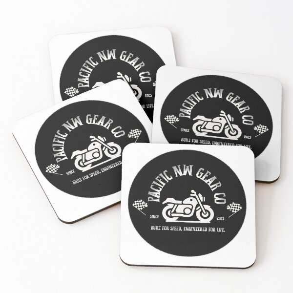 Item preview, Pacific Racer Logo | Motorcycle Club | Midnight Rider Gear | Pacific NW Gear Co designed and sold by PacificNWGearCo.